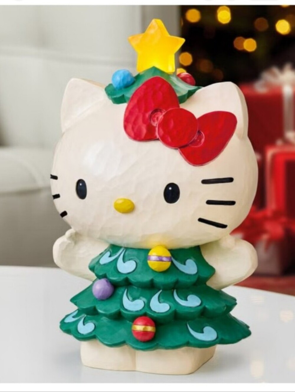 14.75" Hello Kitty Tree with LED Lights by Jim Shore, Brand New In Box